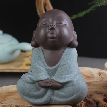 4pc/Set Tao Mi Adorable Buddha Monks Tea Pet Figurines -FREE WORLDWIDE SHIPPING!